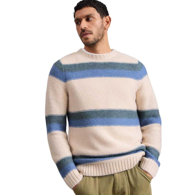 White Stuff Baxton Stripe Crew Neck Jumper image number 0